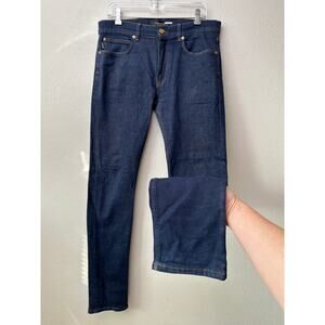 Versace Jeans Dark Wash Blue Men's US 33 Taylor Fit Straight Leg